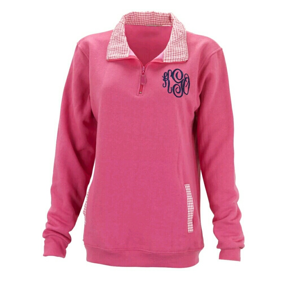 Women's Pink Pullover Sweater Golf Top